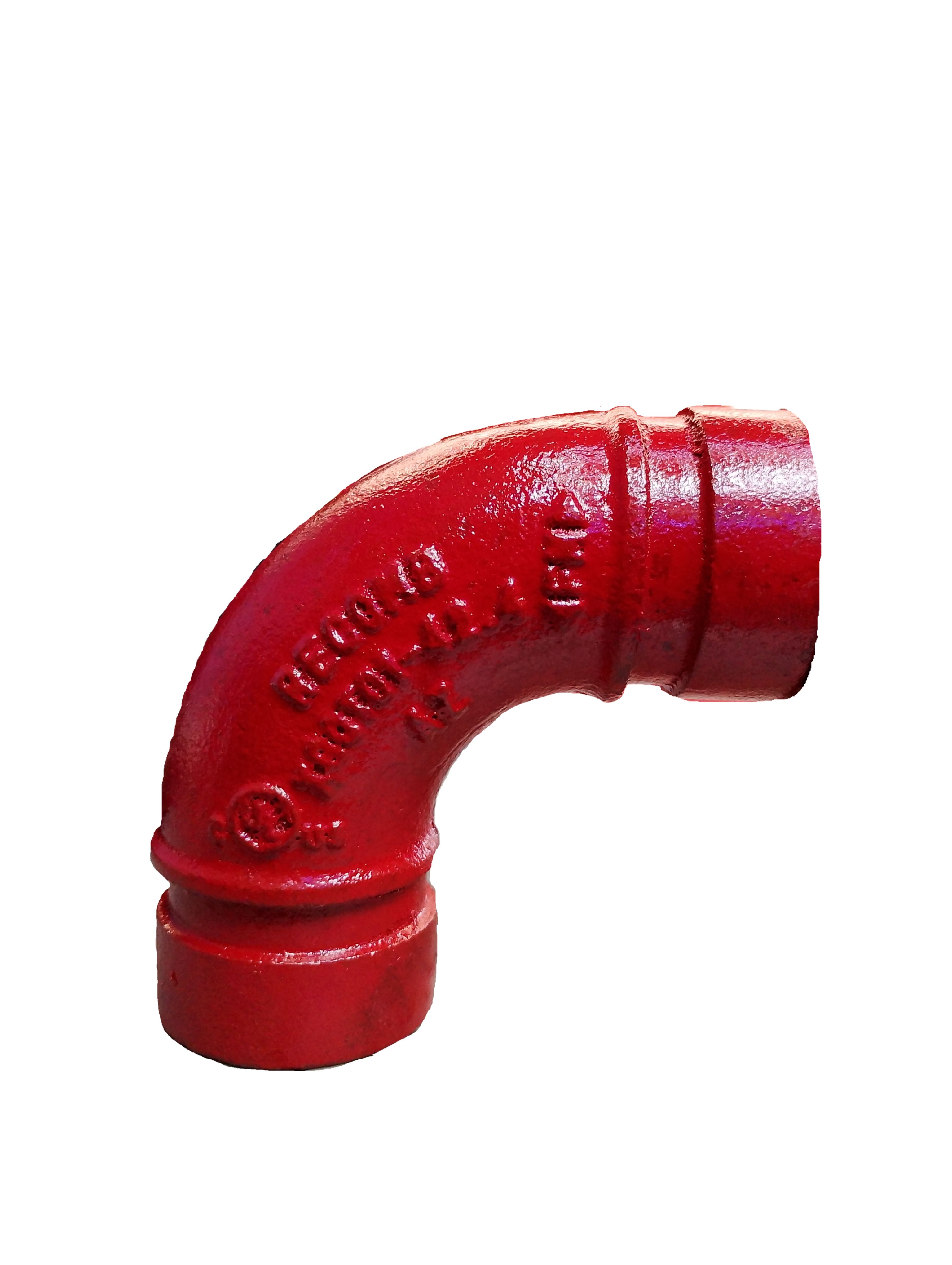 CODO RANURADO DE 1 1/4" X 90° 